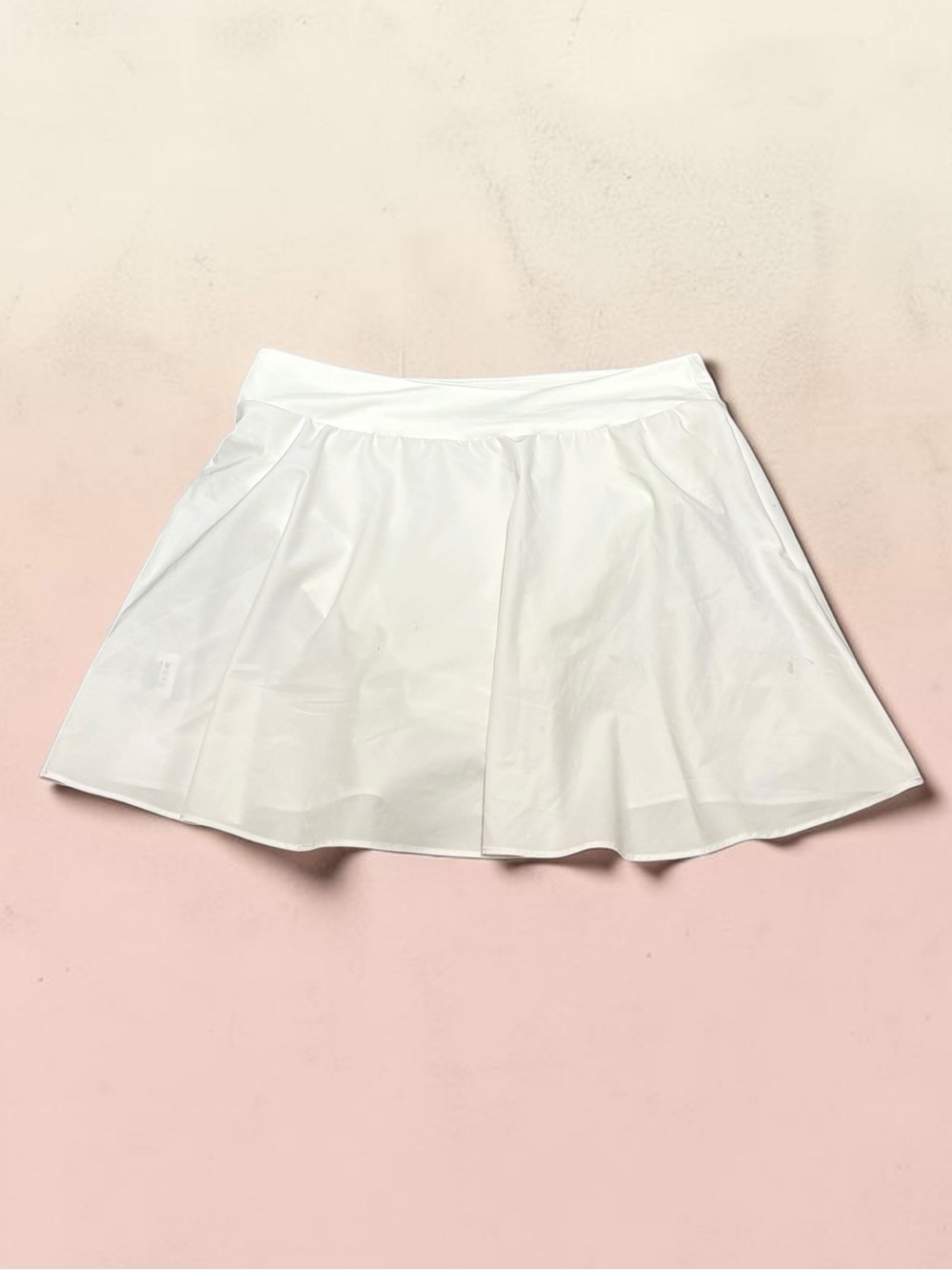 Lands' End White Tiered Pull On Swim Skirt Skort, Size S, NWT - Picture 4 of 7